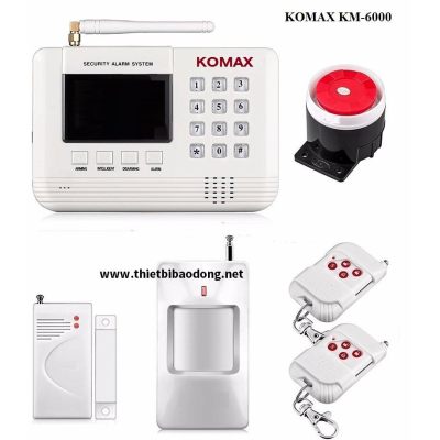 Báo động chống trộm không dây KOMAX KM-6000