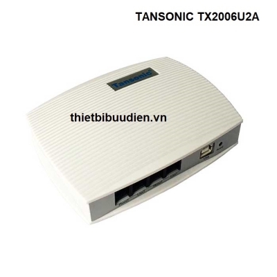 Thiết bị ghi âm 2 cổng TANSONIC TX2006U2A